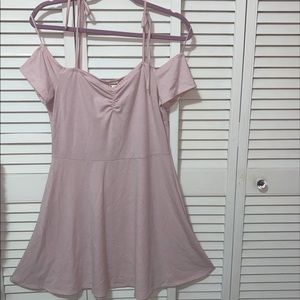 Pink ballerina style dress (SOLD)